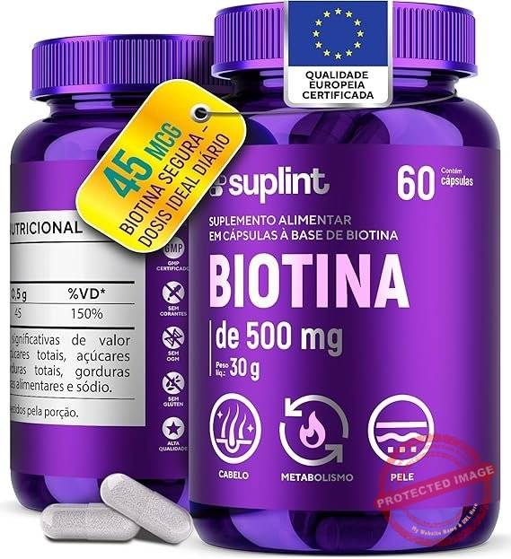 Biotina-45-mcg-–-Suplemento-Vitaminico-em-Capsulas-Veganas-Sem-Gluten-e-Sem-OGM-–-60-Capsulas.jpg Biotina 45 mcg – Suplemento Vitamínico em Cápsulas Veganas | Sem Glúten e Sem OGM – 60 Cápsulas - Imagem 1