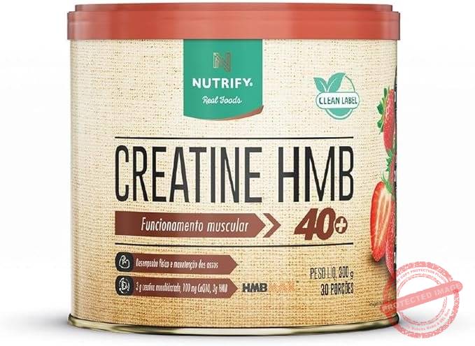 Creatine-HMB-Nutrify-300g-Morango.jpg Creatine HMB Nutrify 300g - Morango - Imagem 1