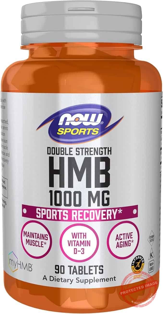 HMB-1000mg-90-tablets-Now-Foods.jpg HMB 1000mg (90 tablets) Now Foods - Imagem 1