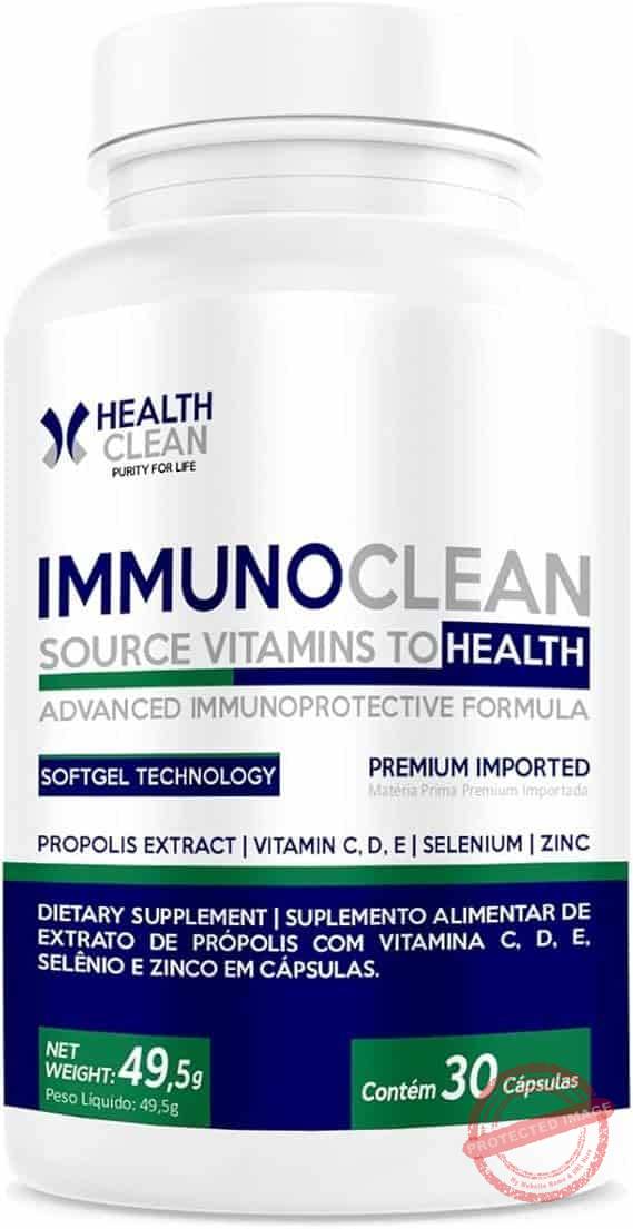 Multivitaminico-Immunoclean-30-Capsulas-Health-Clean.jpg Multivitamínico Immunoclean - 30 Cápsulas - Health Clean - Imagem 1