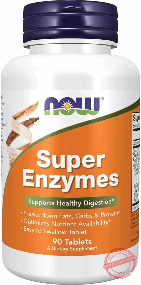 Super-Enzymes-Enzimas-Digestivas-90-Tabletes-Now-Foods.jpg Super Enzymes Enzimas Digestivas (90 Tabletes) - Now Foods - Imagem 1